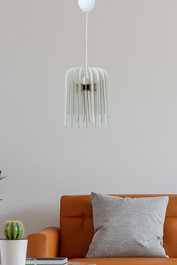 Opviq Lámpara de araña Tulipán Blanco